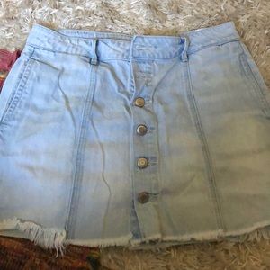 Jean skirt!!